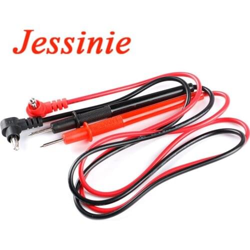 1 Pair Universal Probe Test Leads Pin for Digital Multimeter Needle Tip Meter Multi Meter Tester Lead Probe Wire Pen Cable W11