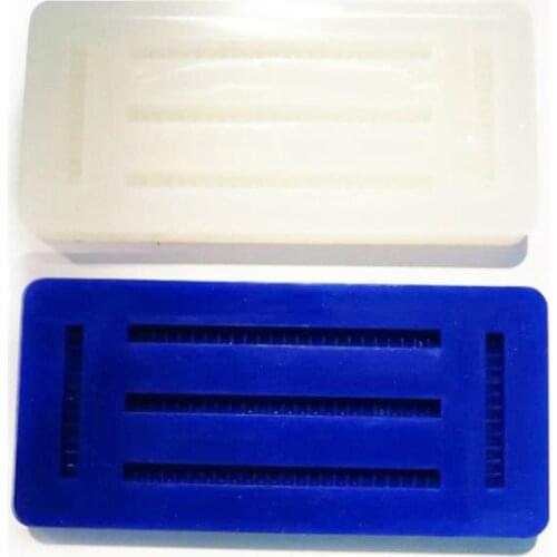 1pcs Dental Silicone Rubber Implant Molding Mould Individual Tray Wax Rim Bite for Dentist Laboratory Different Use Implant Mold