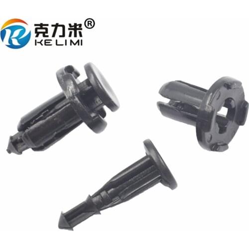 KE LI MI For Honda Toyota Auto Bumper Fender Fastener Clip 9mm Retainer Clamp Push