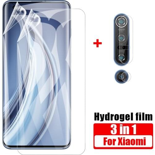 Hydrogel Film For Xiaomi Mi Note 10 Pro Lite mi 10 Pro Ultra Screen Protector Camera Lens Film For Xiaomi Mi9 SE mi 10 lite