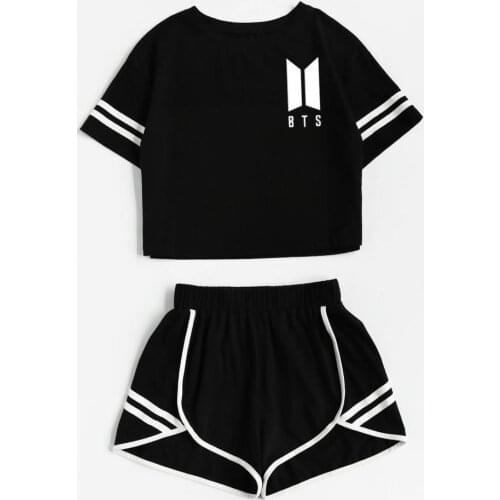 Horror TV series Stranger Things 3D Print Two Pieces Suit Women Outfit Fashion girl Harajuku T-shirts shorts Clothes