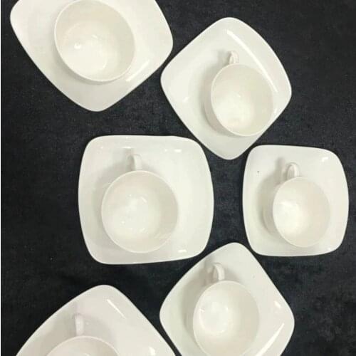 12 piece Porcelain Handmade Coffee Kit Custom Production White Large easy-to-use kitchen turkish most preferred