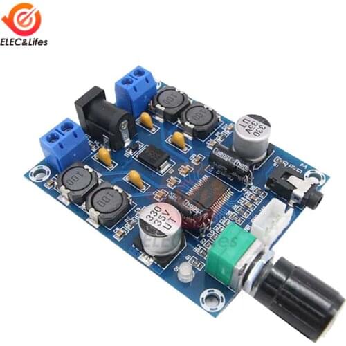 DC 12V 24V 28V TPA3118D2 Digital Amplifier Board Amplificador Dual Channel Audio Amplifier Board 45W*2 Speaker Amp For DIY