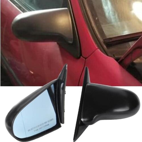 FIT FOR HONDA CIVIC EK EG SPOON SIDE MIRROR CARBOON LOOK 4 DOOR MOD DIY WIRA SATRIA Set
