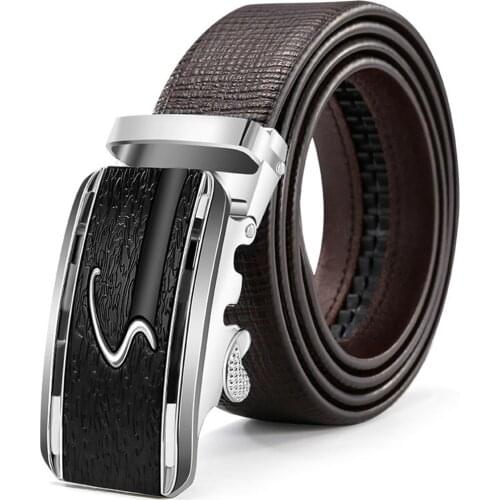 Motorcycle Bike Rider Stylish Casual Fashion Elephant Skin Design Pattern Men Belts Mans Business Leisure Belt Automatic Buckle