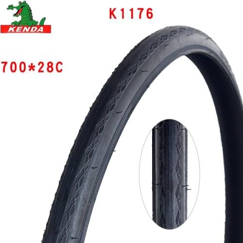 KENDA Mountain bike tire K1176 slick tyre bike parts 700C Steel wire tyre 700*28C bicycle tires