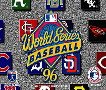 World Series Baseball 96 16 bit MD Game Card For Sega Mega Drive For Genesis