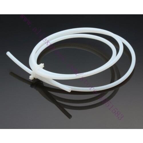 2 Meters ID 2mm OD 3mm PTFE Tube For 1.75 Filament 3D Printer Reprap Nozzle Feed Tube