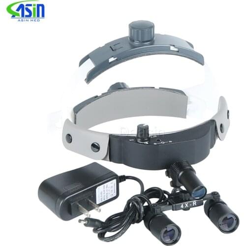 4X Dental LED Surgical Headlight Medical Headband Light Lamp Dental Integrated wireless operating lamp