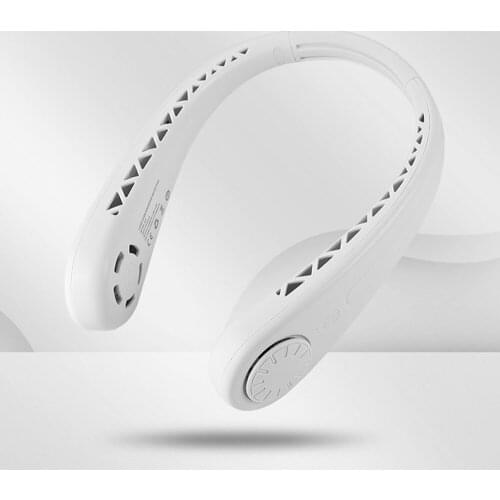 Lazy Hanging Neck Fan Mute Outdoor Sports USB Fan Hanging Neck Mini Portable 360 Degree Lazy Neckband Portable Air Conditioner