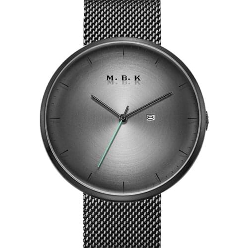 Japan NH05 Movement Mechanical Watches Top Brand MBK Fashion Automatic Watch Men 5atm Waterproof Leather Band Sapphire Clock