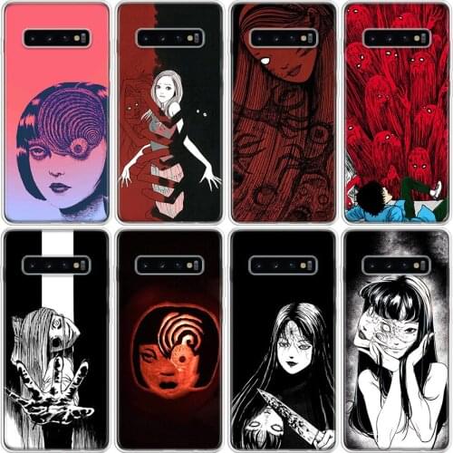 Babaite Junji Ito Tees Horror Phone For Samsung Galaxy A52 A51 A71 A41 A21S A21 A11 A01 A81 S6 M30S M31 J8 J4 J6 Plus Case