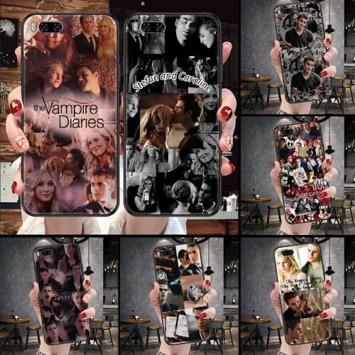 Stefan Salvatore Vampire Diaries Phone Case For Xiaomi Mi Note 8 9 10 11 9T 10T A3 Lite Pro Ultra black fashion prime trend Etui