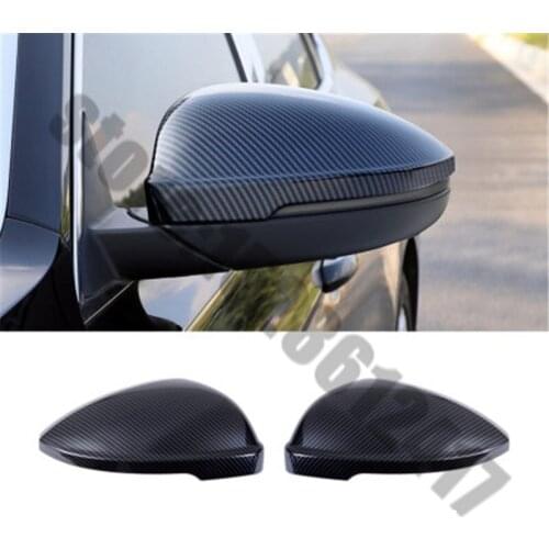 For Volkswagen Passat B7 B8 2011-2021 Car styling ABS Chrome Rearview mirror Decoration /Rearview mirror cover Trim