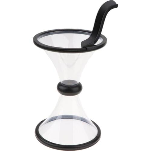 Creative Clear Vortex Piggy Bank Gravity Circling Coins Saving Box Vortex Physics Science Relax Toys Rotating Funnel Money Box