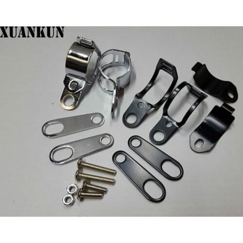 Motorcycle accessories modified retro turn lights before and after the light code stent