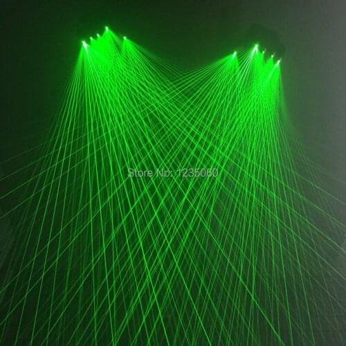 New Fashion green laser man show gloves green dj stage laser gloves with 5 pcs green lasers for singer dancer party show