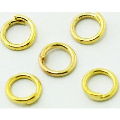 Approx 800Pcs/lot Metal Ringjump rings0.7X5MMDia.Findings FQA007-19