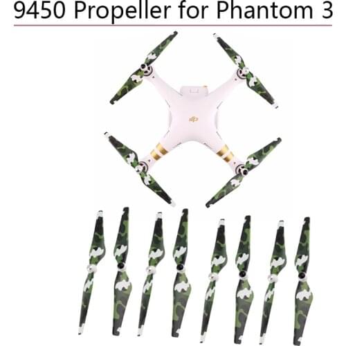 8pcs 9450 Propellers for DJI Phantom 3 2 Camera Drone Replacement Self Locking Propeller Props Blades Accessories Parts