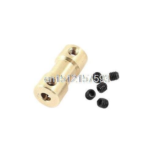 RC Airplane Helicopter Ship 3.17mm to 3.17mm Motor Shaft Coupling