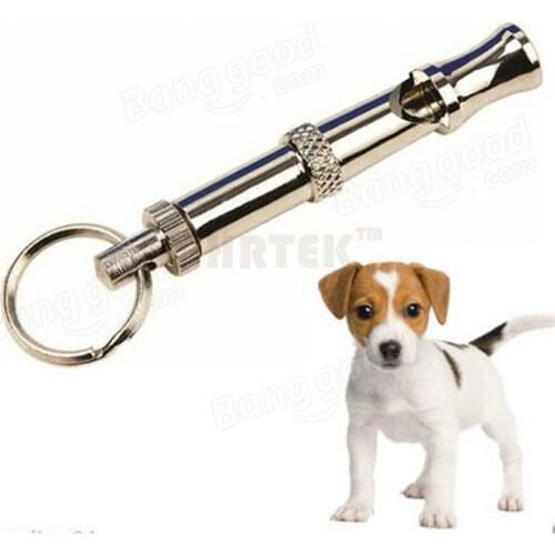 Single Pet Dog Training Adjustable UltraSonic Sound Whistle 5.3cm