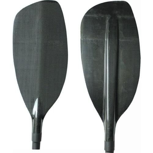 Carbon whitewater paddle straight shaft Free bag for watersports surfing