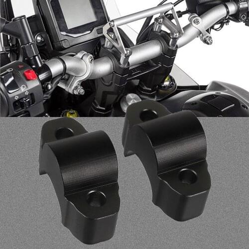 Motorcycle Accessories Handlebar Riser Mount Clamp Raise 20mm Up Height Adapter For YAMAHA Tenere 700 T7 Rally 2019 2020 2021
