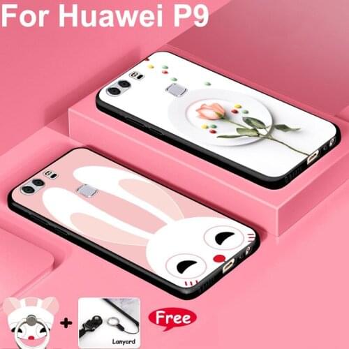 Phone Cases For Huawei P9 Case coque soft Silicone Cover bag funda 5.2'' For Huawei P 9 bag case huaweip9 cases phone shell