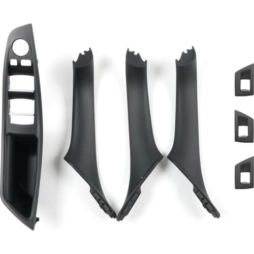 For BMW 5 series F10 F11 RHD Car Inner Door Panel Handle Pull Trim Cover Auto Interior Armrest RHD