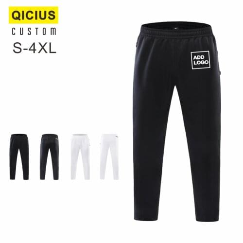 Custom LOGO Harajuku Joggers Sweatpants Streetwear Trousers Fashion Printed Muscle Sports Mens Pants Black Pants Joggers Women