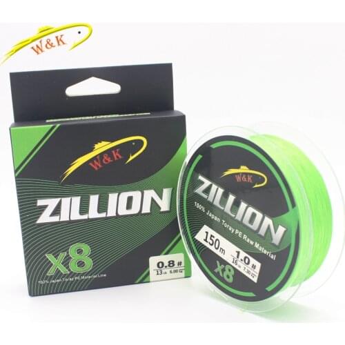X8 Braided PE Lines at 150m Fishing Line Double Color Super Powered Braided Line