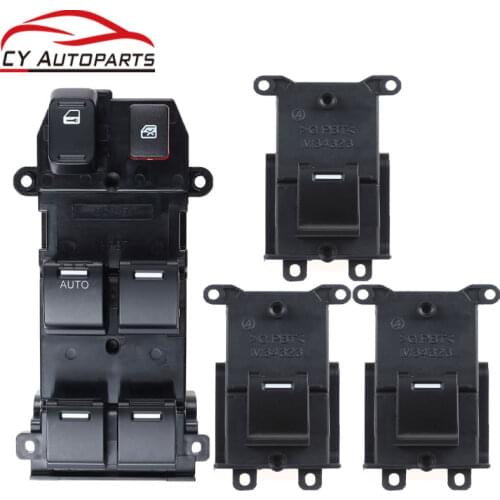 YAOPEI NEW Master Power Window Switch Driver Side Left LH For Honda crv 2007 2008 2009 2010 2011 35750-SWA-K01