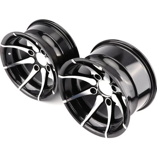 2 pcs/lot 12 inch aluminum alloy front and rear wheels for four-wheel ATV kart all-terrain vehicle sightseeing car parts