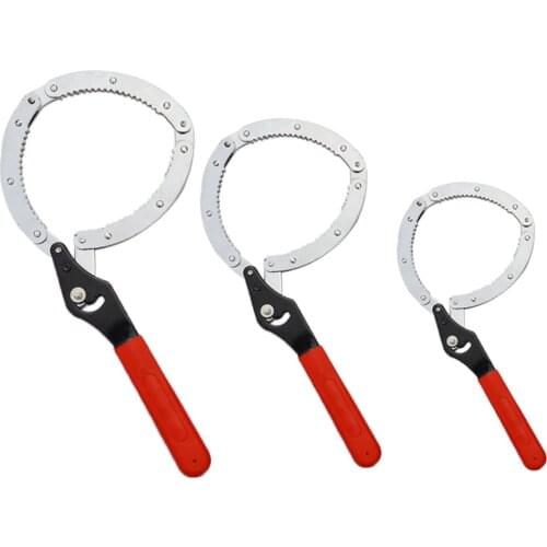 Adjustable Oil Filter Wrench Remover Tool Handcuff Type Spanner 60-110mm