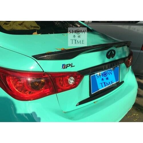 Fit for Infiniti Q50 Q50L carbon fiber rear spoiler