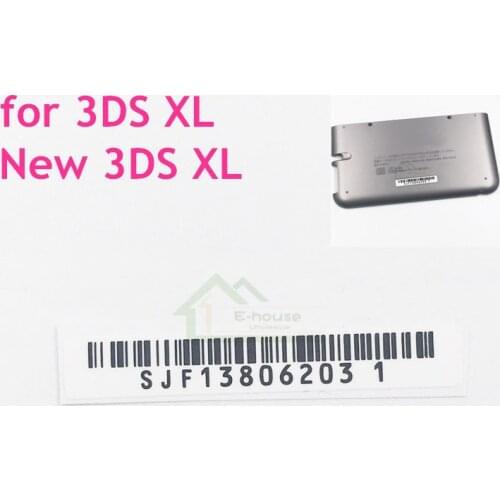 Back Shell Lable Sticker Barcode replacement for 3DS XL LL for New 3DS XL LL