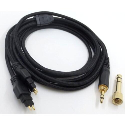 1pcs Headphone Cable Audio Cord Line For Sennheiser HD650 HD600 HD580 HD660S HD525 HD545 HD565 headphones Accessories