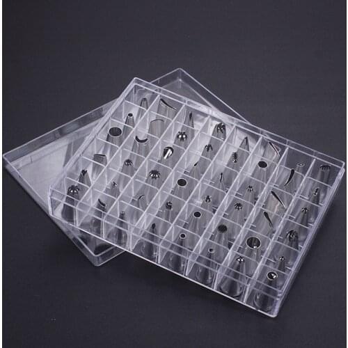 48Pcs/set Cake Decorating Good Quality Stainless steel Icing Piping Nozzles Pastry Tips Set Cake Baking Tools Accessories