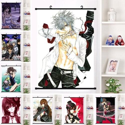 Decor Home Bedroom Anime Cartoon Plastic Scrolls Picture Hanging Bungo Stray Dogs Poster Canvas Painting Modern Prints Wall Art