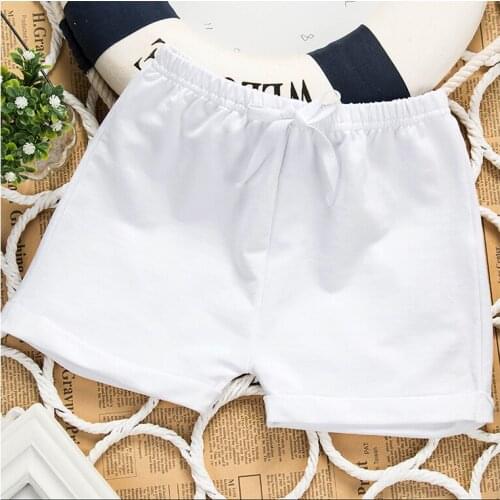 Kids Shorts Infant Baby Pants Toddler Boy Girl Shorts Summer Clothing Beach Shorts Sports Pants Kids Panties for 1-7 Years Child