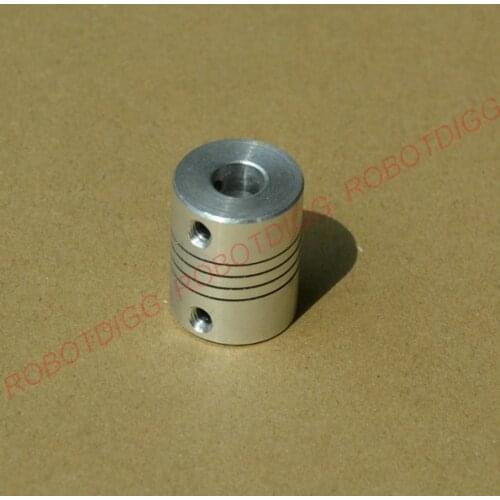 Flexible Coupling 8mm Shaft to 8mm Screw