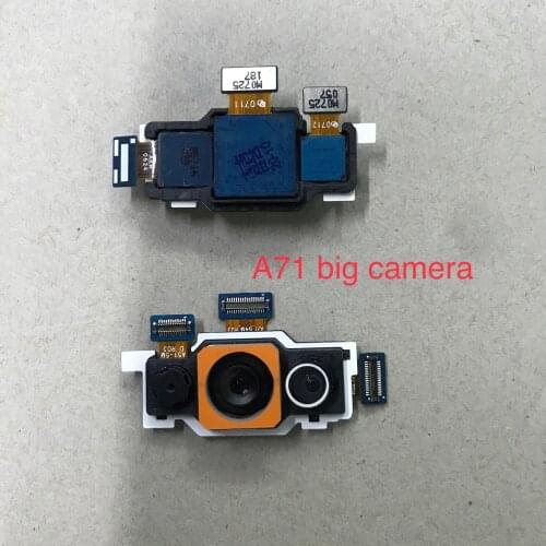 Rear Big Back Camera Flex Cable For Samsung Galaxy A71 Rear Camera A715 A715F SM-A715F Main Camera Module Replacement Parts