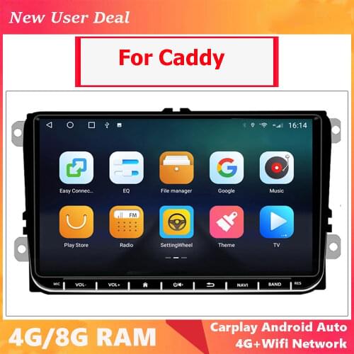Head Unit /Car Gps For Vw Caddy/Volkswagen T5 Multivan With MIC/Reverse Camera/IPS Screen/Gps Antenna/Android 10/2Din NO Dvd