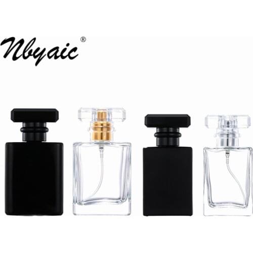 Nbyaic 30ml high-end portable travel packaging perfume bottle, 50ml spray bottle, 100ml large-capacity empty bottle 1pcs