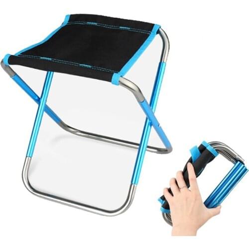 Portable Folding Chairs Outdoor Ultra Light Folding Stools for Subway Train Travel Fishing Chair Picnic Camping Stool Chair