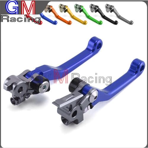 Motorcycle CNC Pivot Foldable Brake Clutch Levers For Husqvarna TC125 TC250 FC250 FC350 FC450 TE125 2014 2015 2016 2017 DirtBike