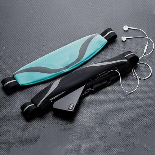 New Adjustable Waterproof Breathable Men Women Running Waist Bag Fitness Belt Pack Mobile Phone Holder Jogging Sports Bag