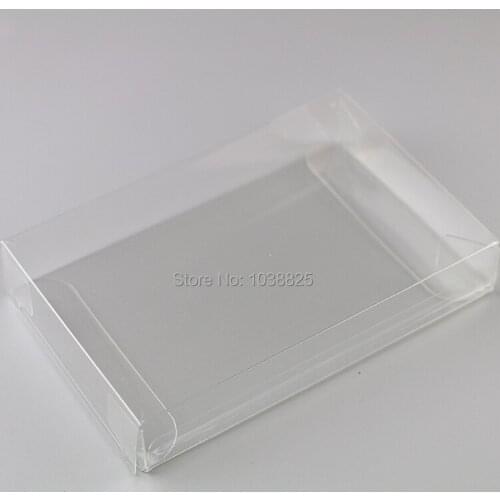 10pcs/lot Clear Transparent Cartridge Protector for Nintendo N64 Game Card Plastic PET Case Boxes