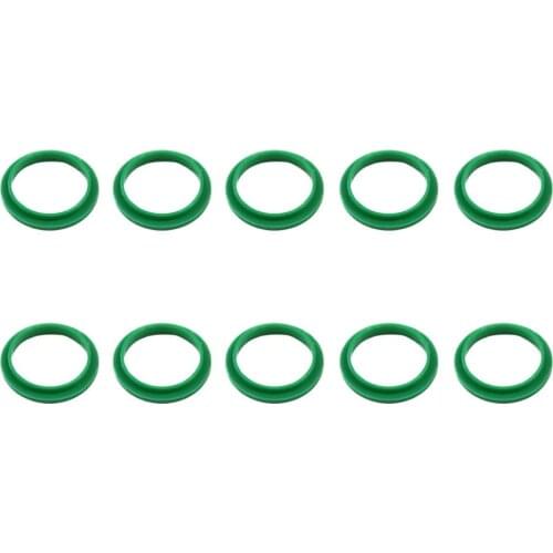 RECAPS 10PCS 20mm Silicone Replacement Ring Yellow Color Compatible with Nespresso Refillable Reusable Coffee Capsules Pods