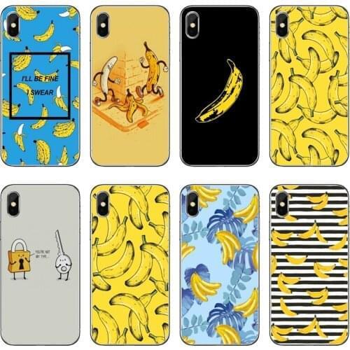 Funny banana Soft Phone Case For Samsung Galaxy A71 A70 A60 A51 A50 A41 A40 A31 A30 A20E A21S A12 A10 A7 A5 A3